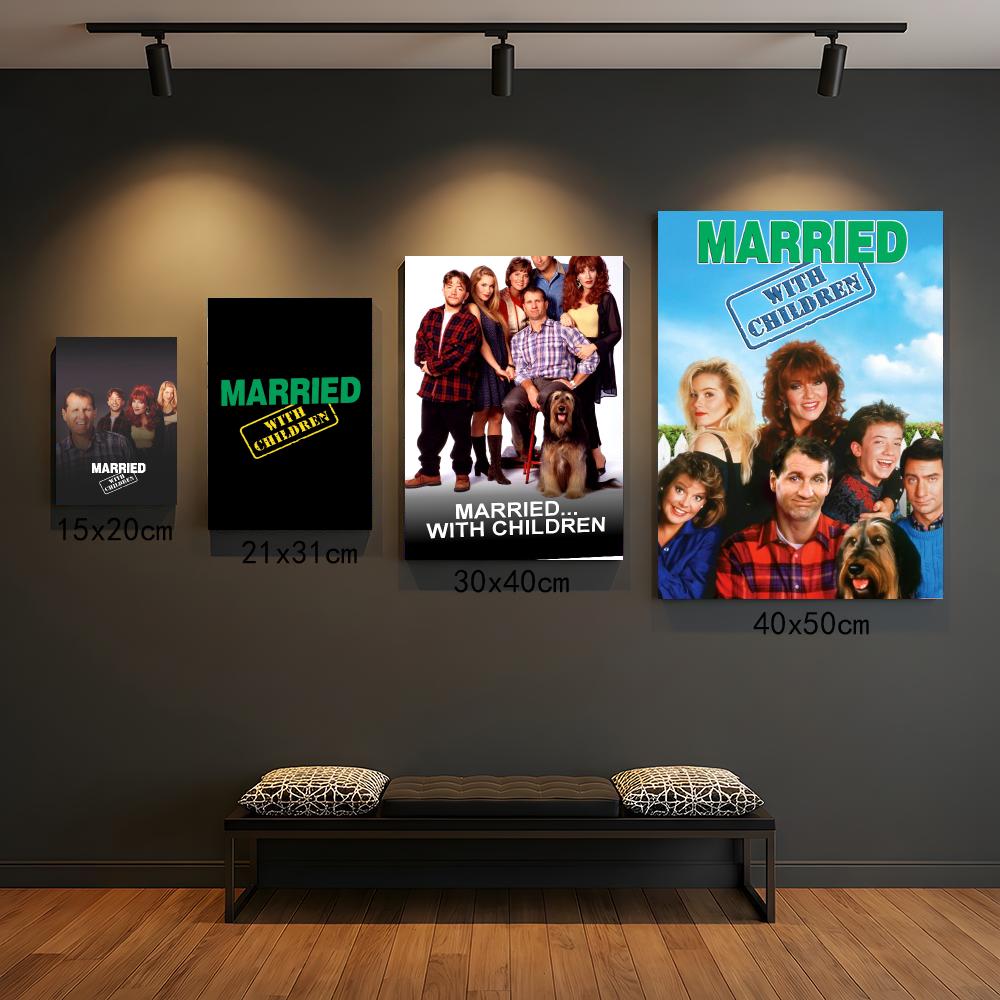 Interior Design Tv Room - tv series M-Married with Children-N Painting