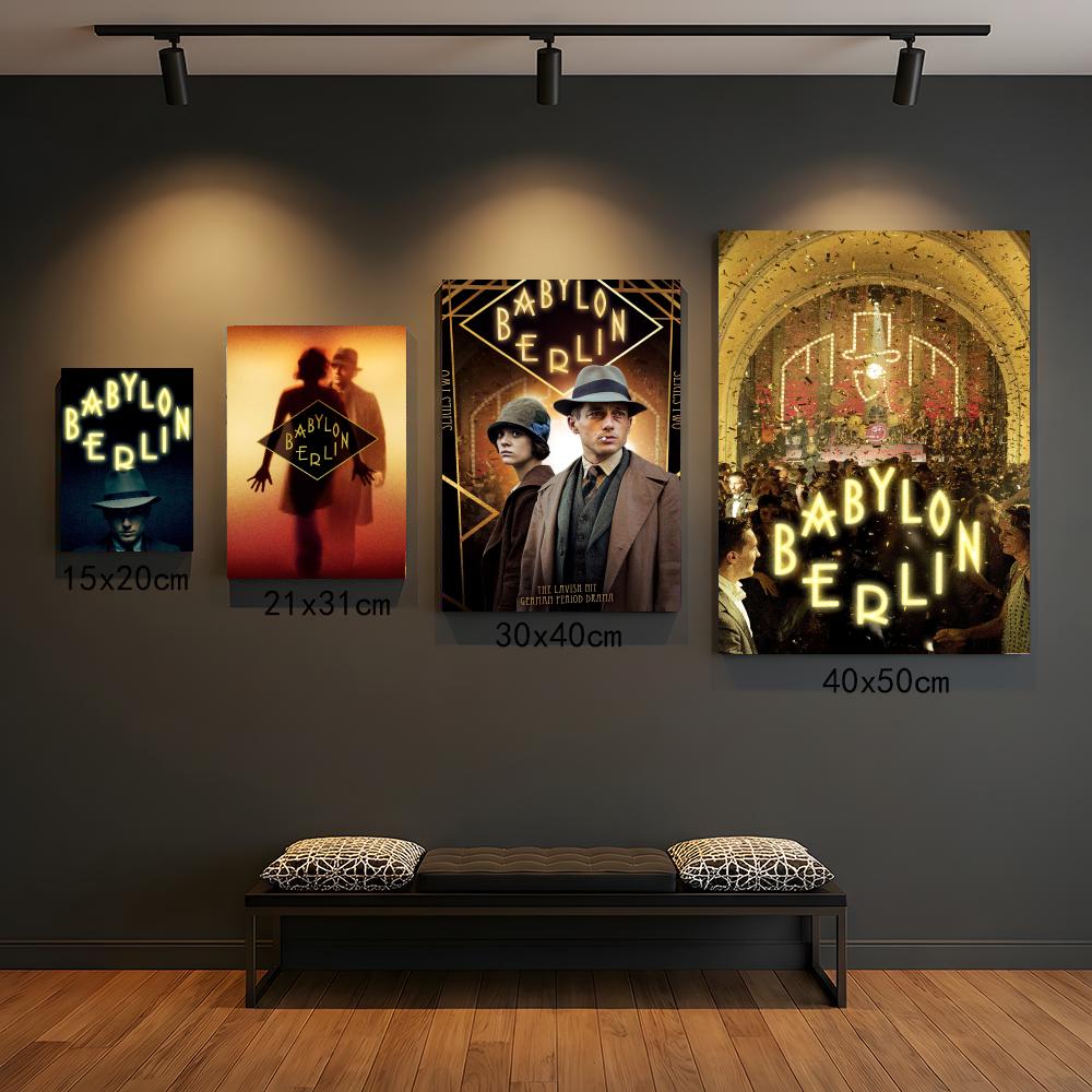 Interior Design Tv Room - tv series B-Babylon Berlin-N Painting Calligraphy
