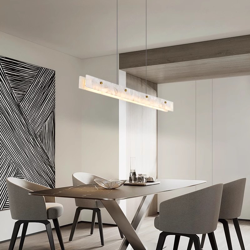 Postmodern Marble Long Pendant - đánh giá và giá Interior Design Hall