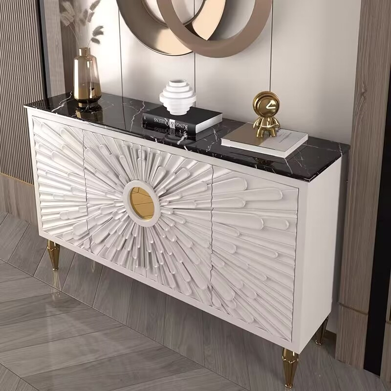 Nordic luxury shoe cabinet hig - đánh giá và giá Interior Design Hall