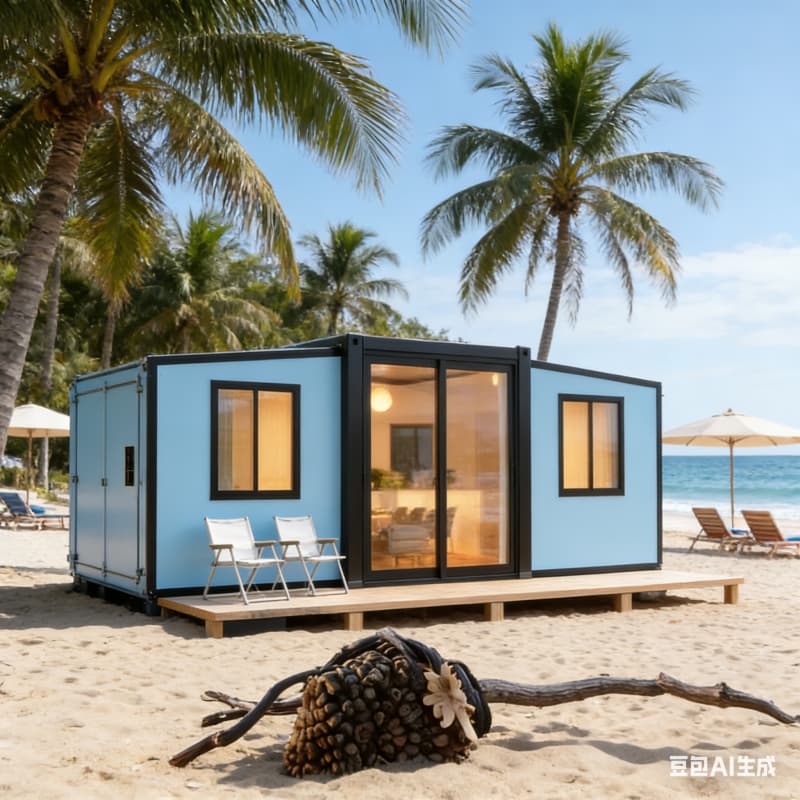 40ft Foldable Container House  - đánh giá và giá Interior Design Luxury House