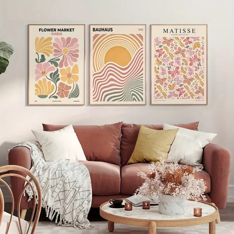 3PCS frameless decorative art  - đánh giá và giá Abstract Canvas Set