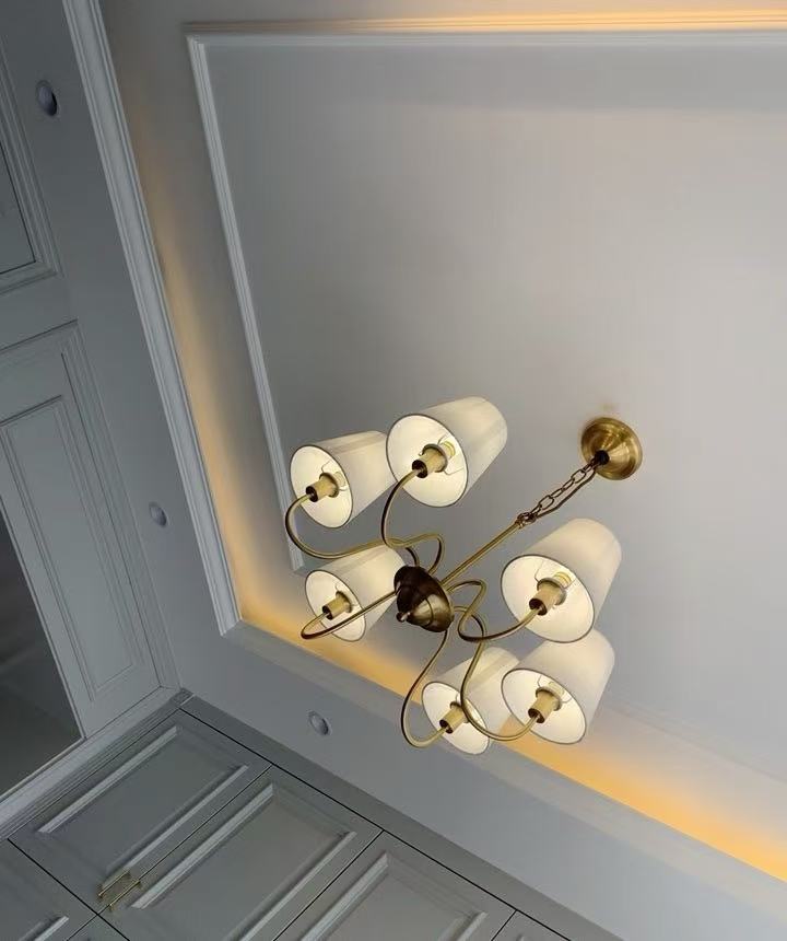 Copper Chandelier For Living R - đánh giá và giá Interior Design Hall