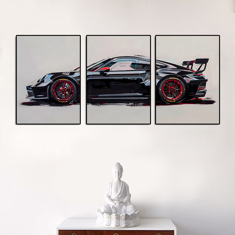 3pcs/set  frameless  3Pcs Supe - đánh giá và giá Abstract Canvas Set
