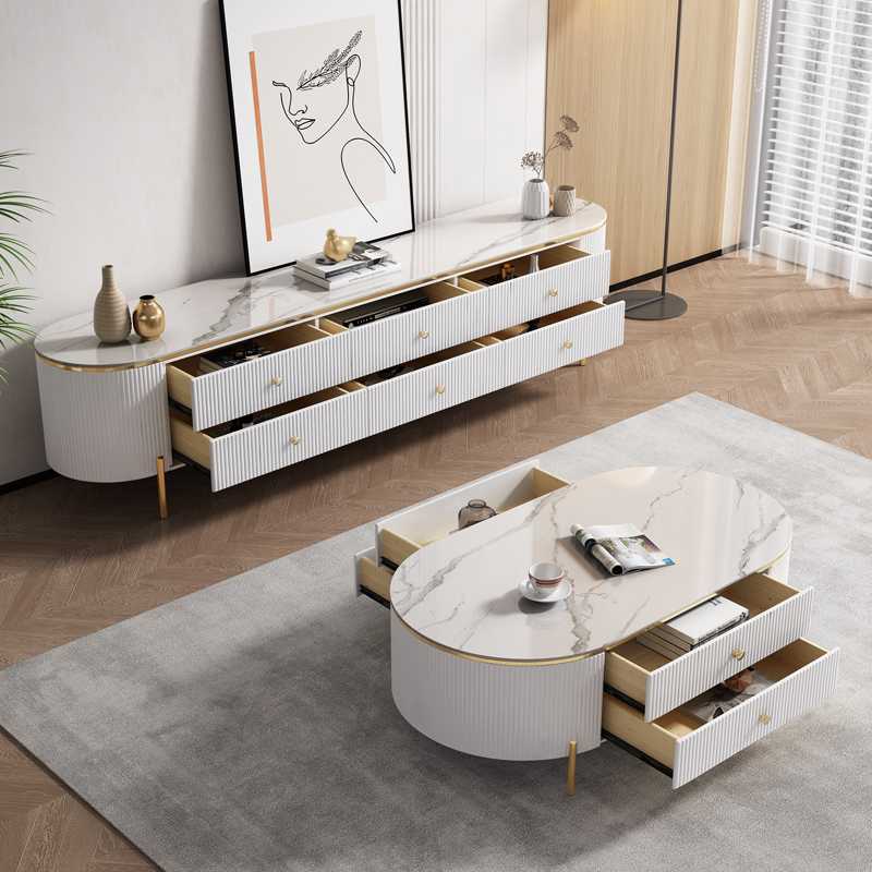 High End Modern Luxury Marble  - đánh giá và giá Interior Design Tv Room