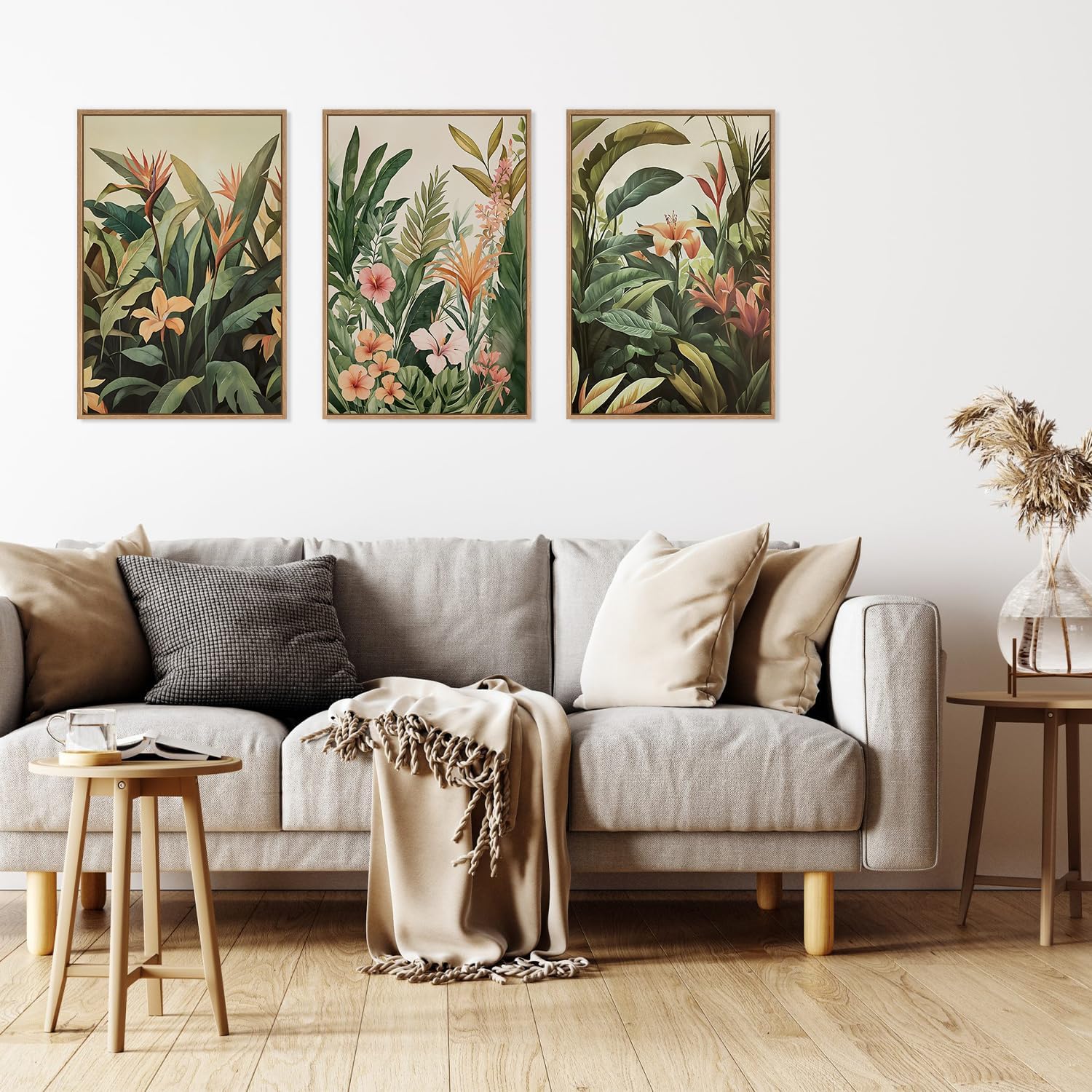 3pcs/set frameless Canvas Pain - đánh giá và giá Abstract Canvas Set