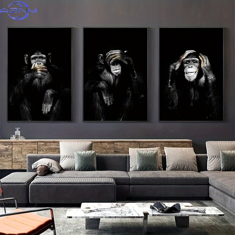 3pcs/set Big Size Unframed Ret - đánh giá và giá Abstract Canvas Set